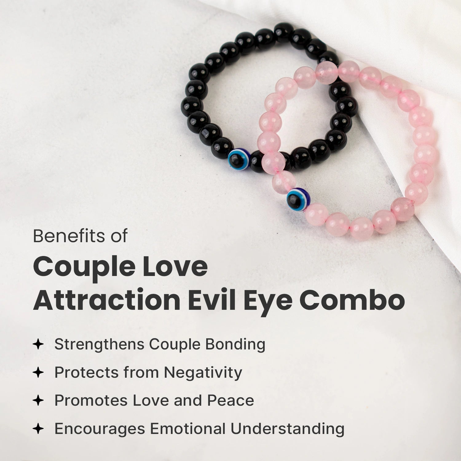 Couple Love Attraction & Evil Eye Combo