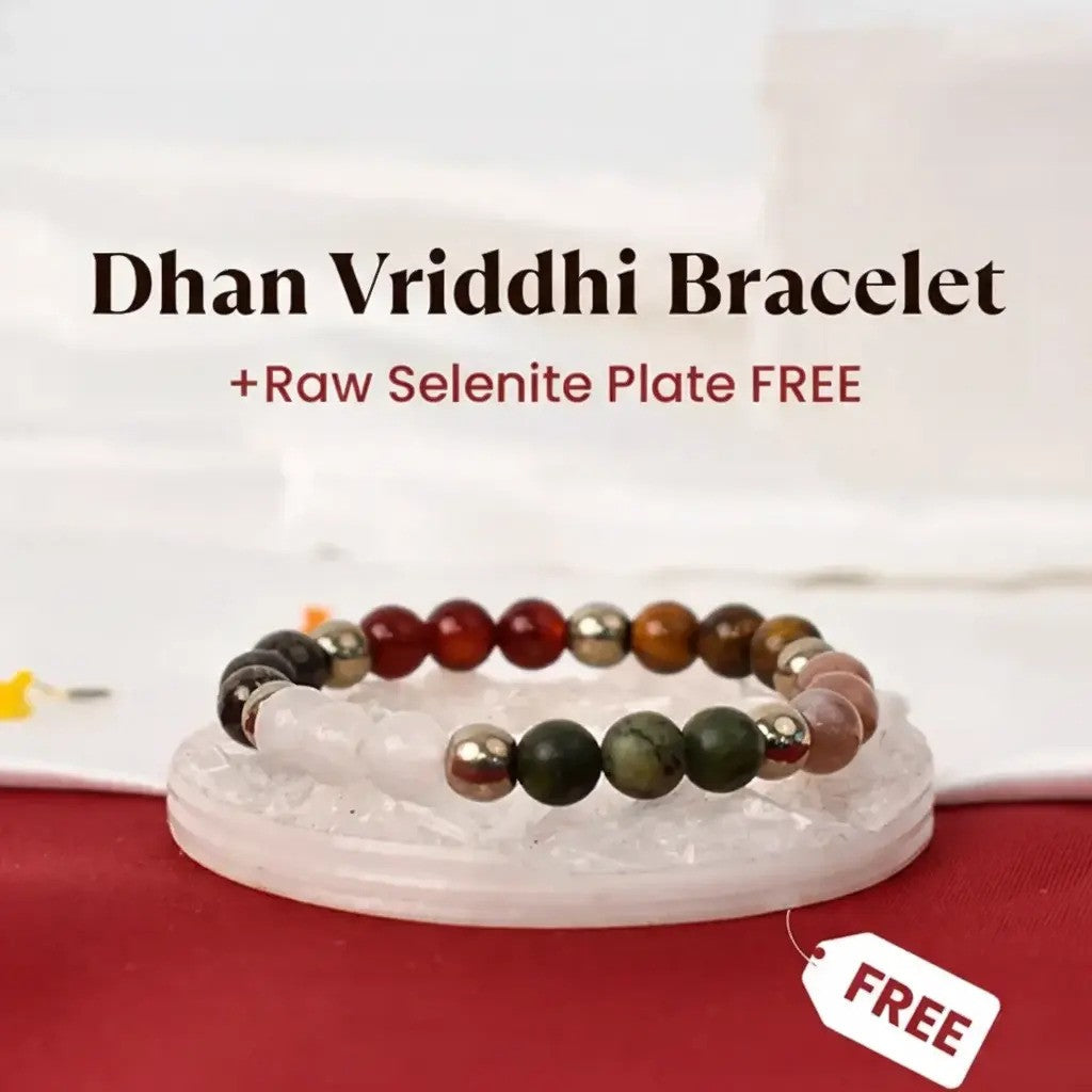 Dhan Vriddhi with FREE Raw Selenite Plate Main image