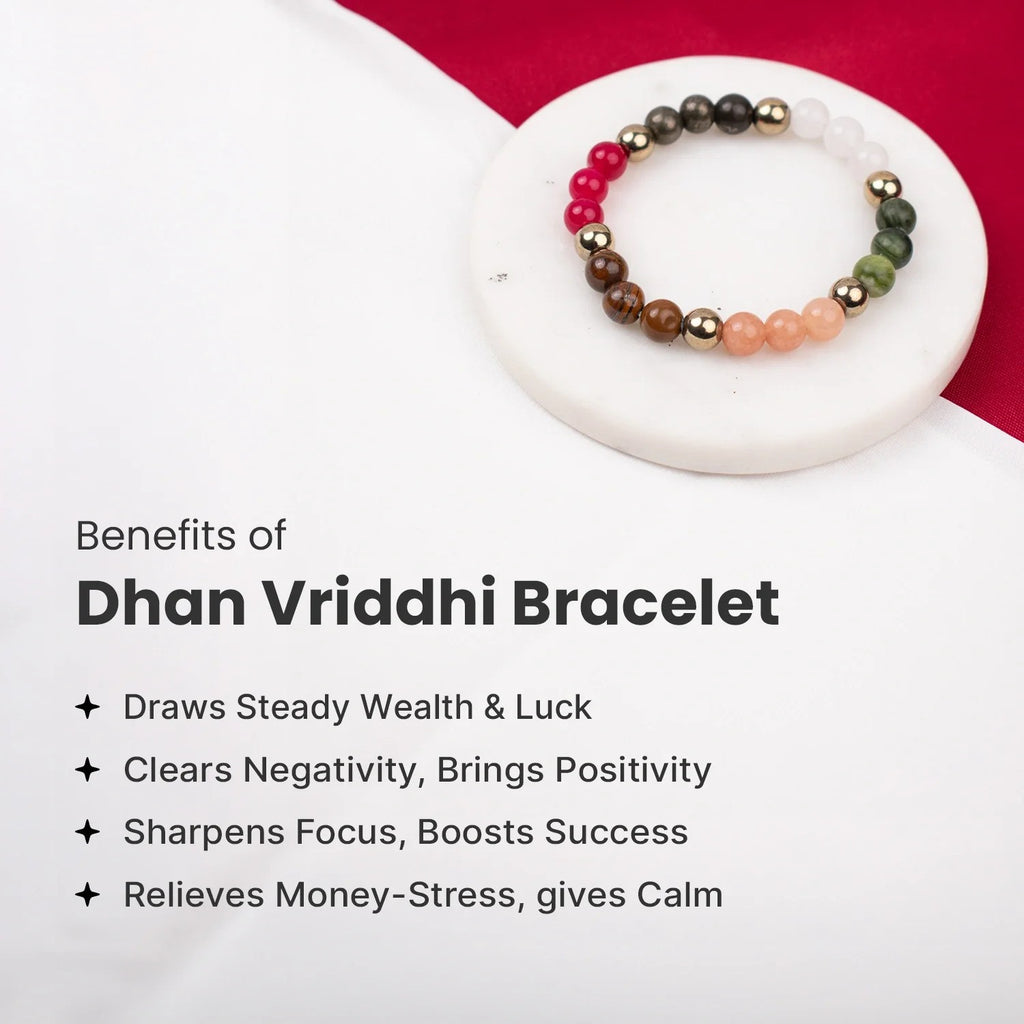 Dhan Vriddhi with FREE Raw Selenite Plate